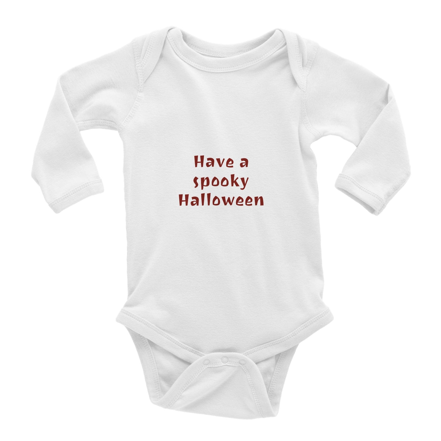 Langermet body til baby | Have a spooky Halloween