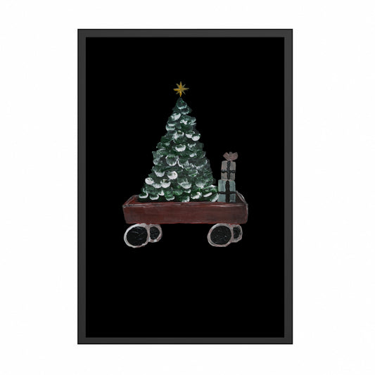 Juletrevogn Plakat