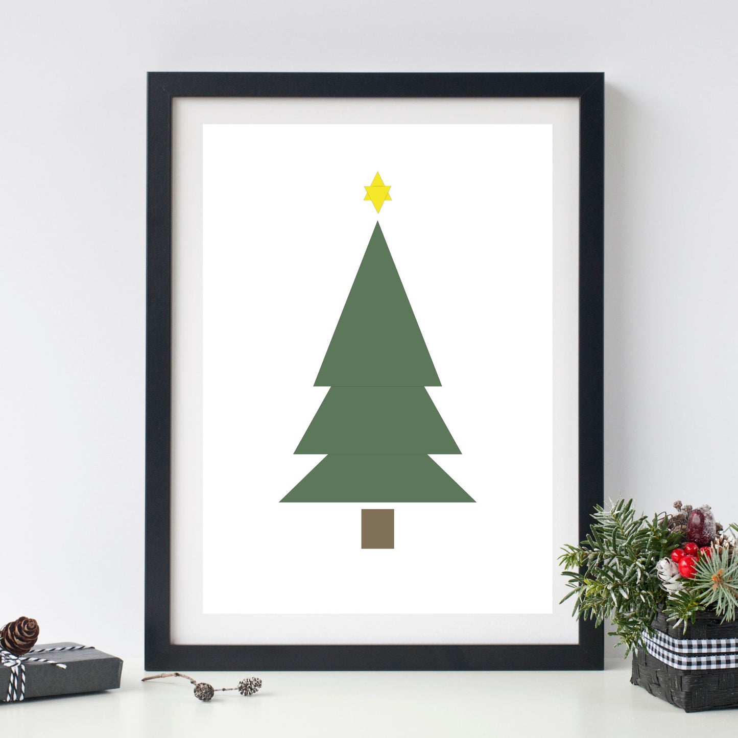 Juletre Plakat