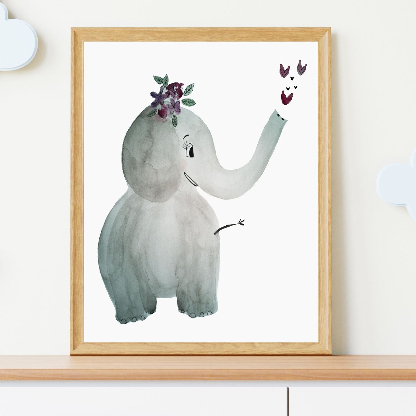 Babyelefant Plakat