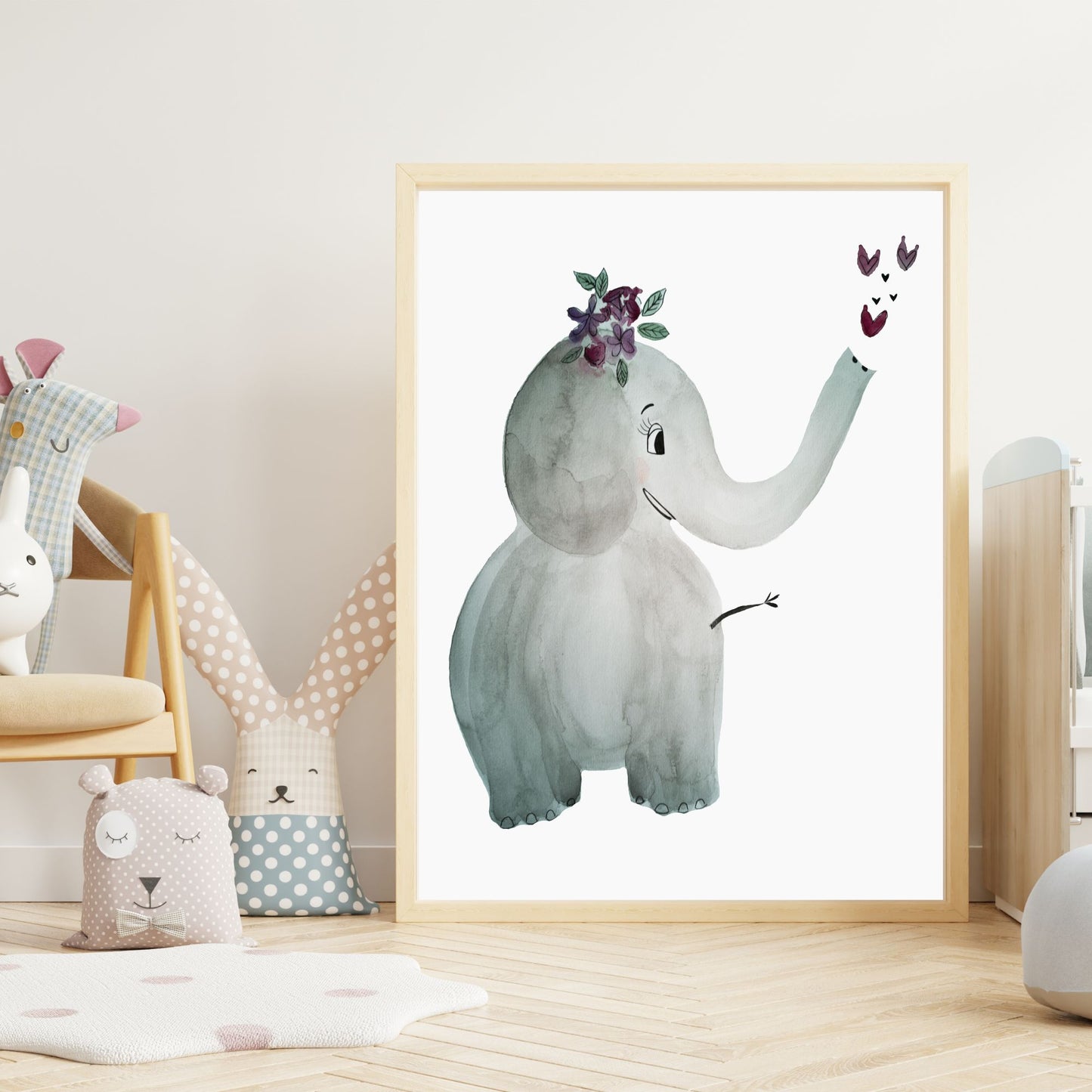 Babyelefant Plakat