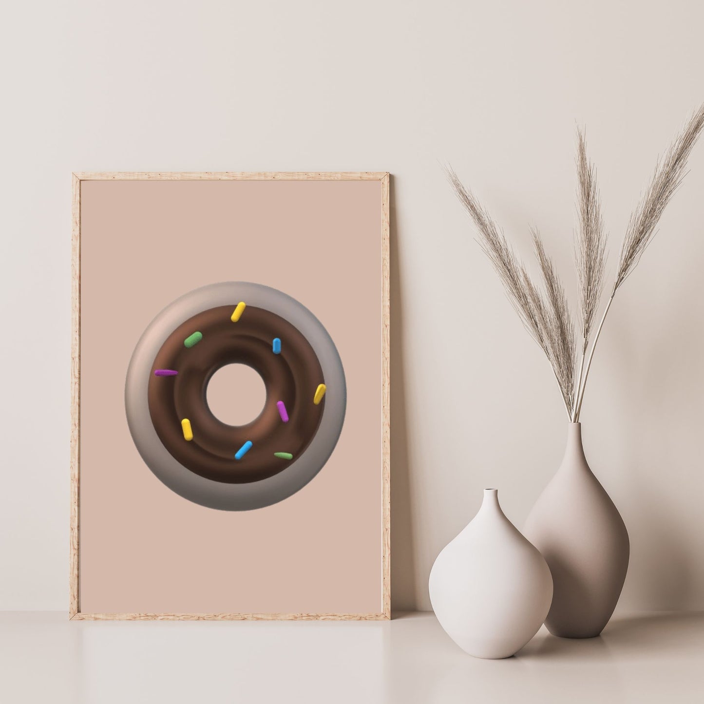 Donut 3D Plakat