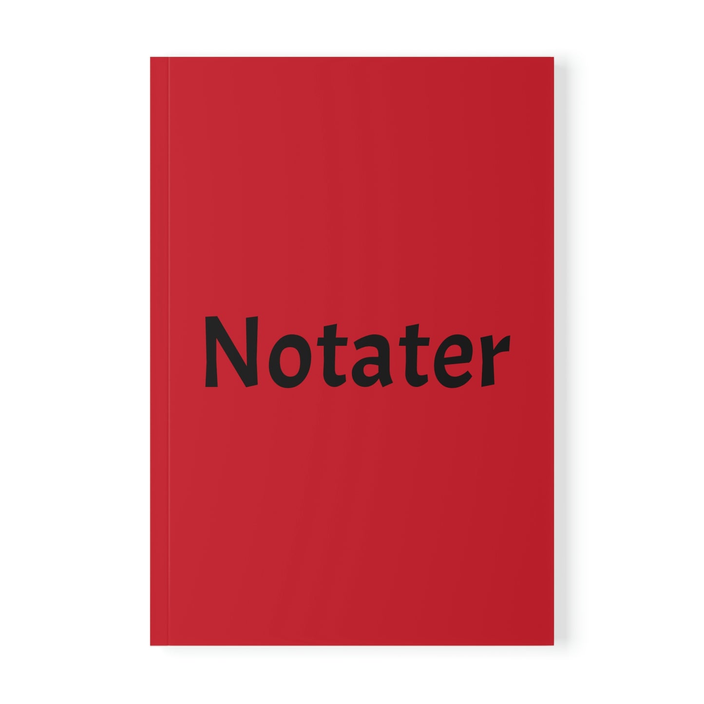 Notatbok | Rød