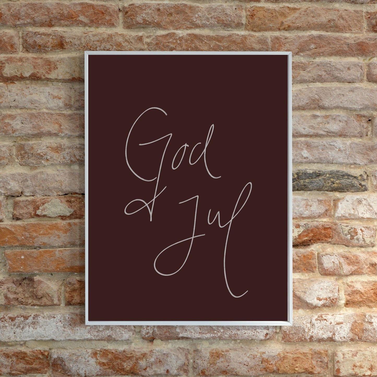 God Jul No.2 Plakat