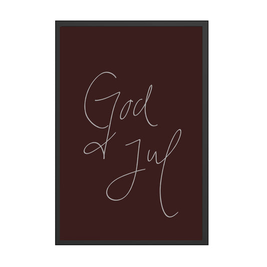 God Jul No.2 Plakat
