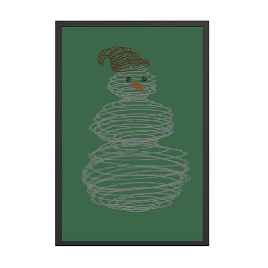 Surrete Snømann Plakat
