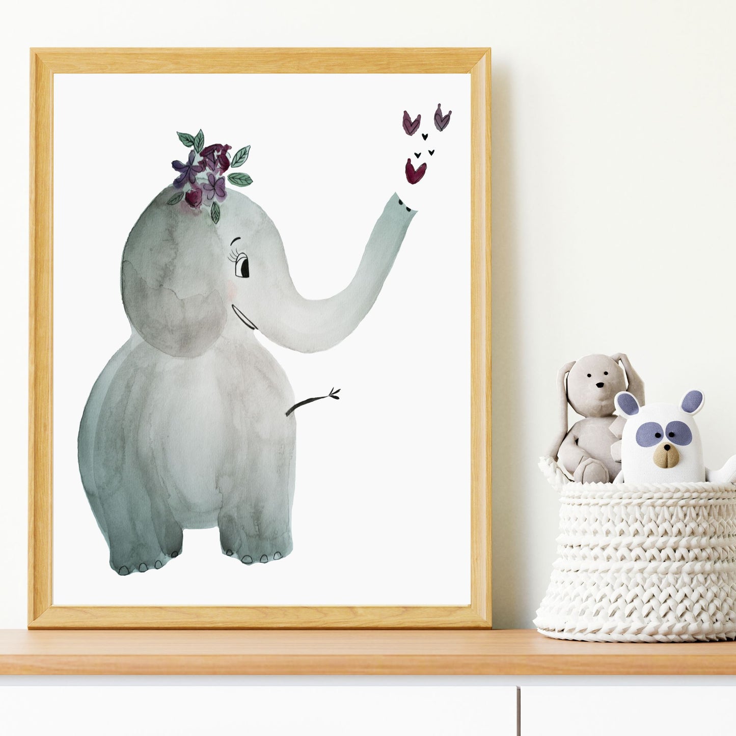 Babyelefant Plakat