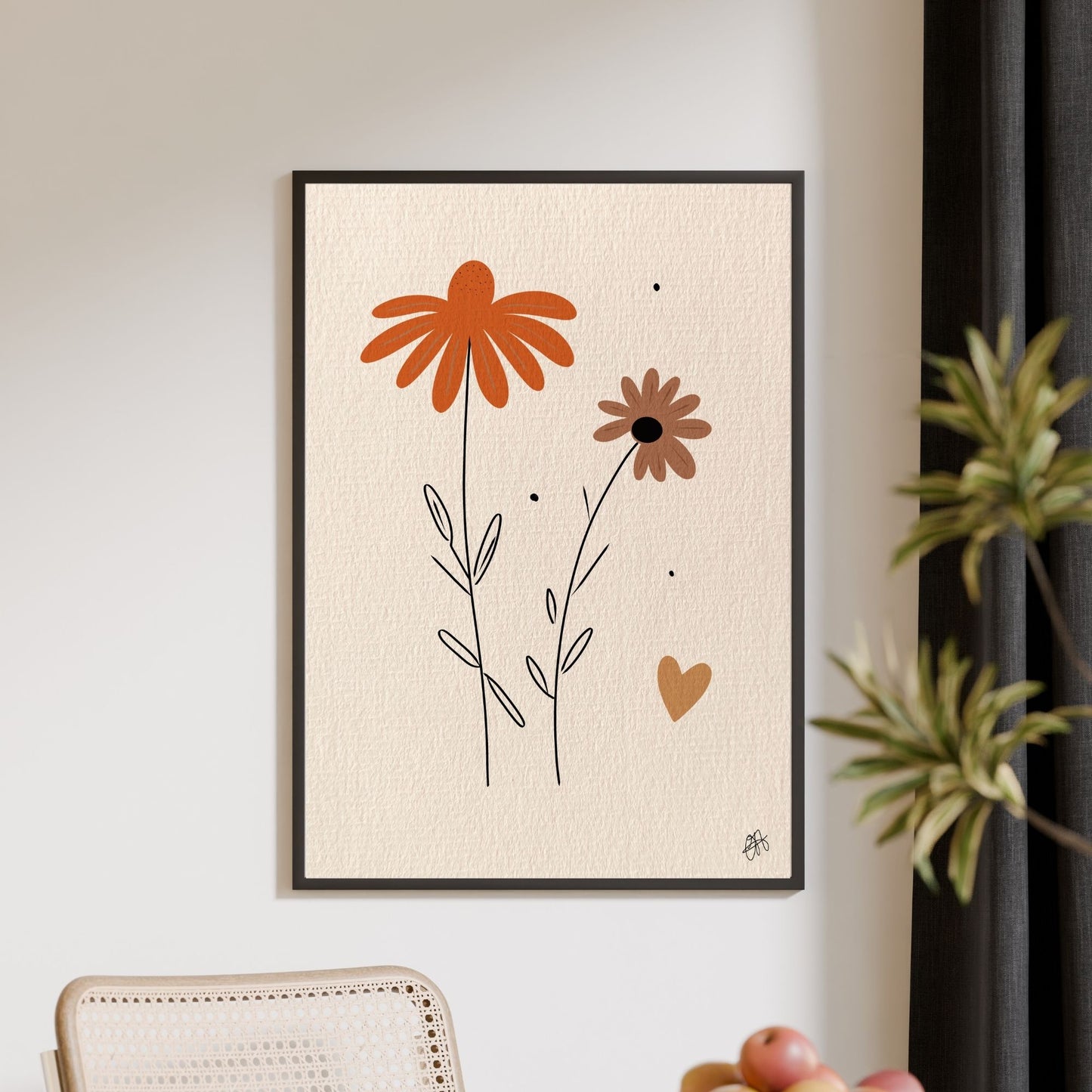 Solblomst Plakat