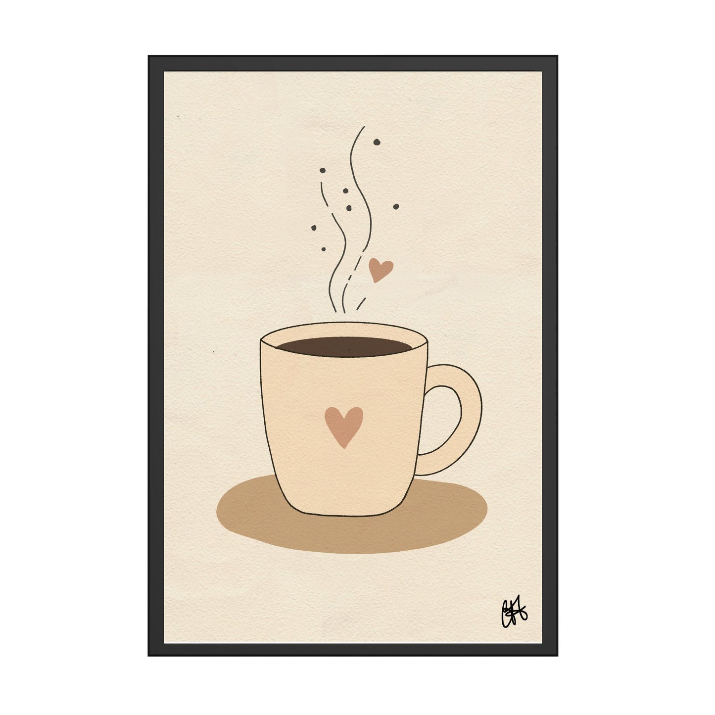 Morgenkaffe Plakat