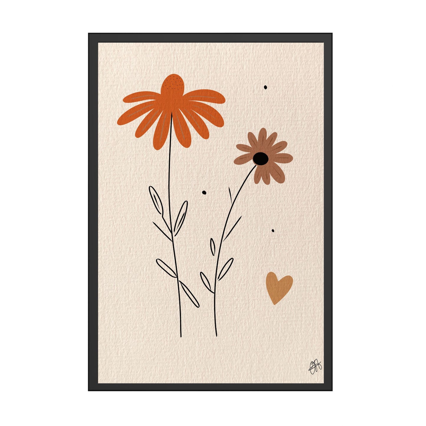 Solblomst Plakat