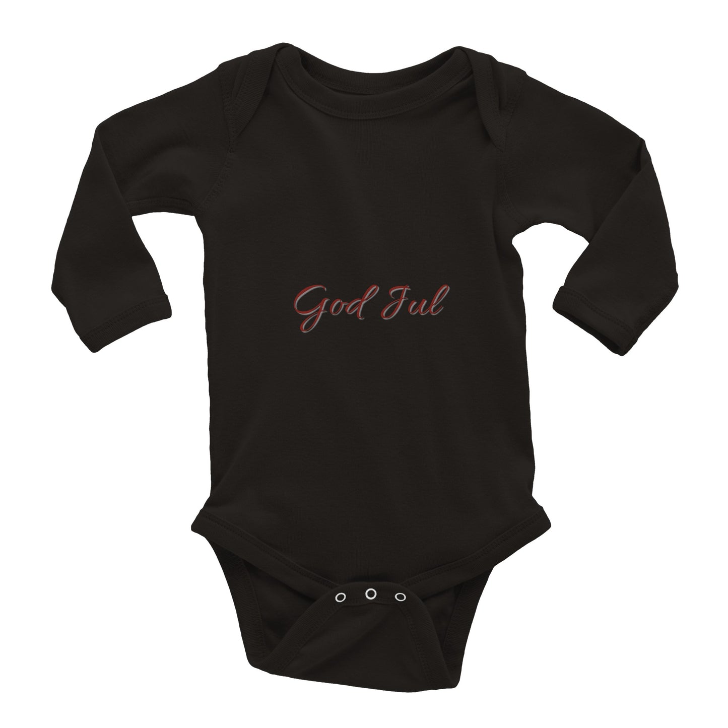 Langermet body til baby | God Jul