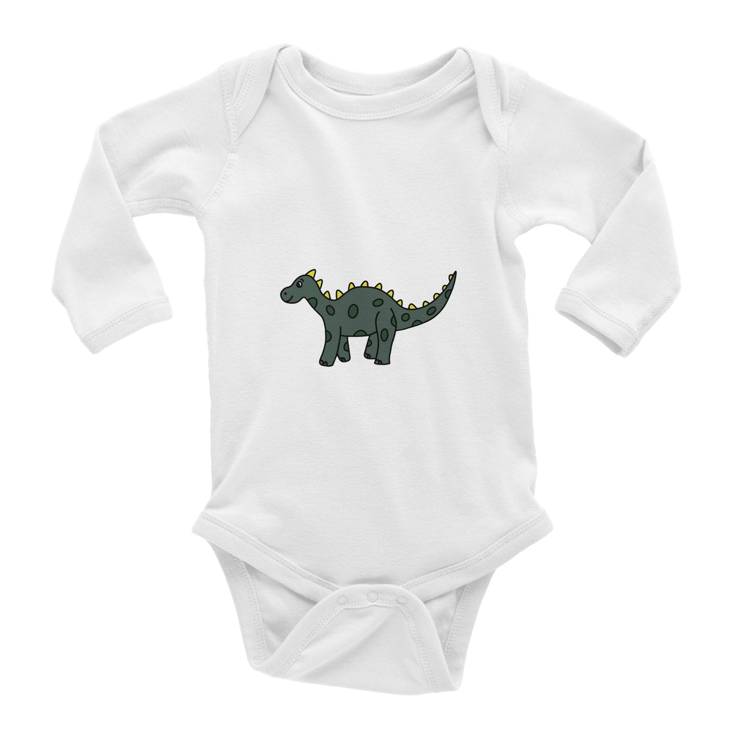 Langermet body til baby | Dinosaur