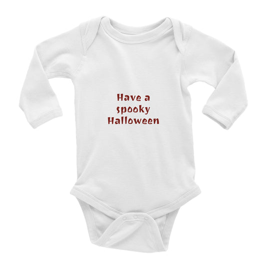 Langermet body til baby | Have a spooky Halloween