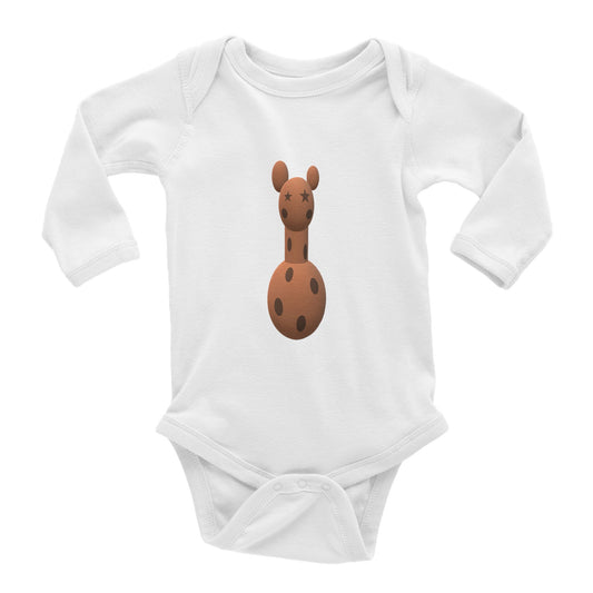 Langermet body til baby | Giraff 3D