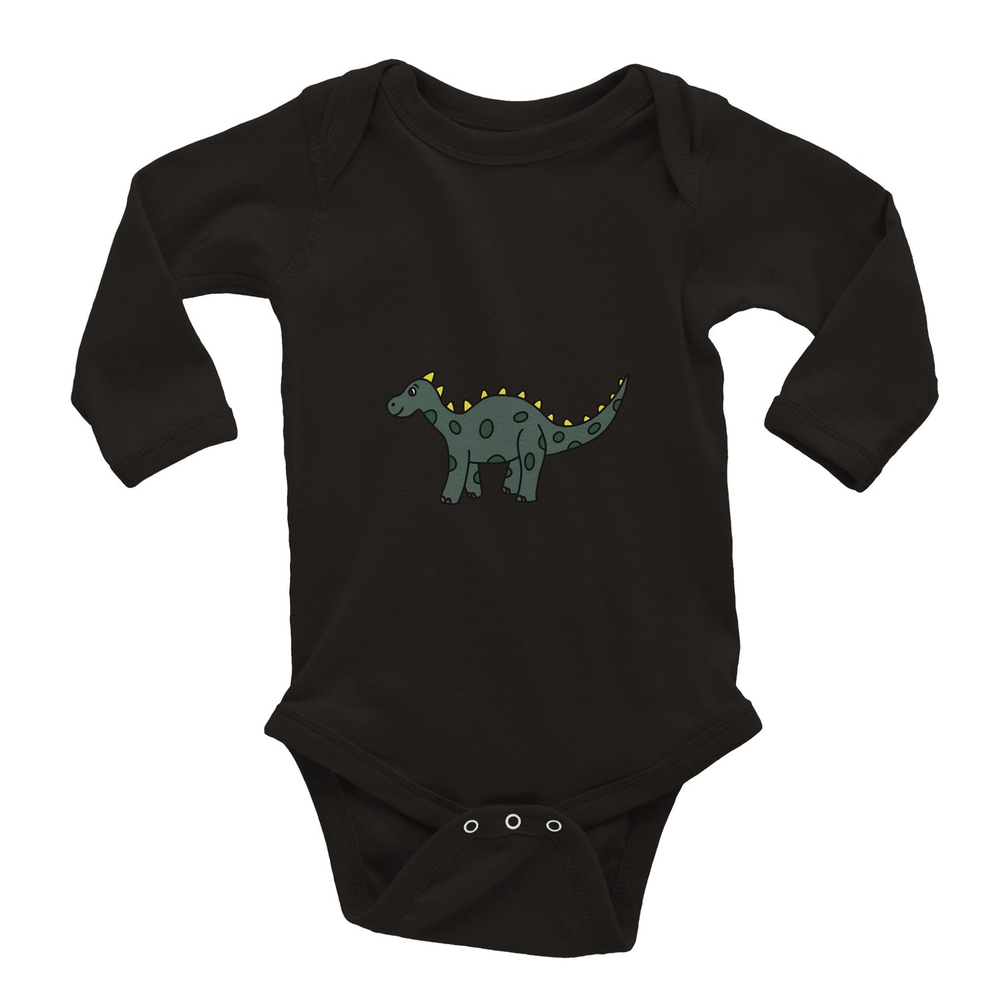 Langermet body til baby | Dinosaur