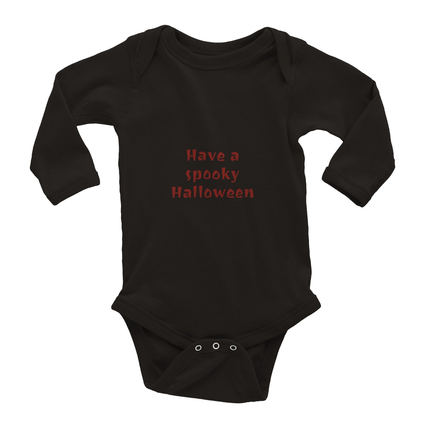 Langermet body til baby | Have a spooky Halloween