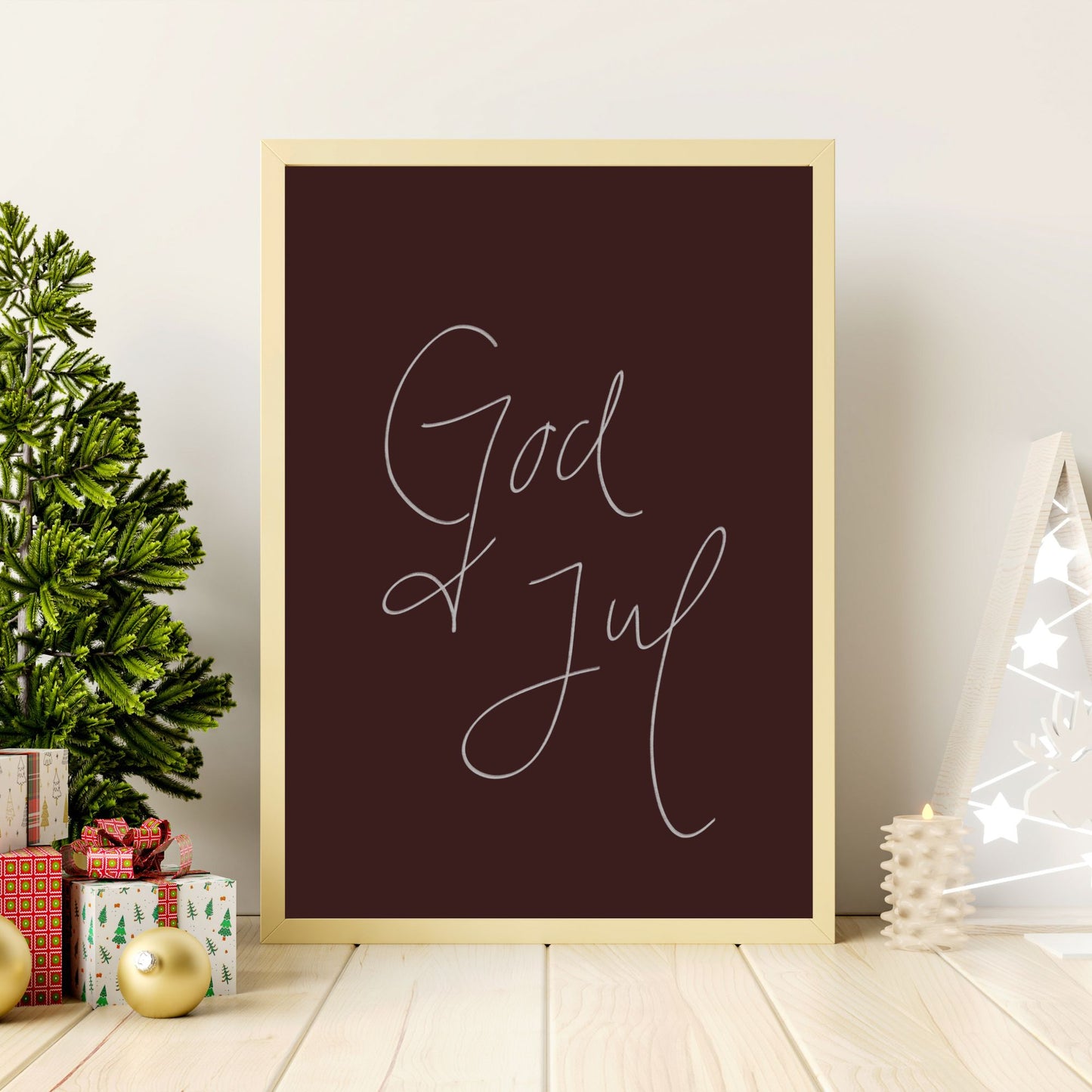 God Jul No.2 Plakat