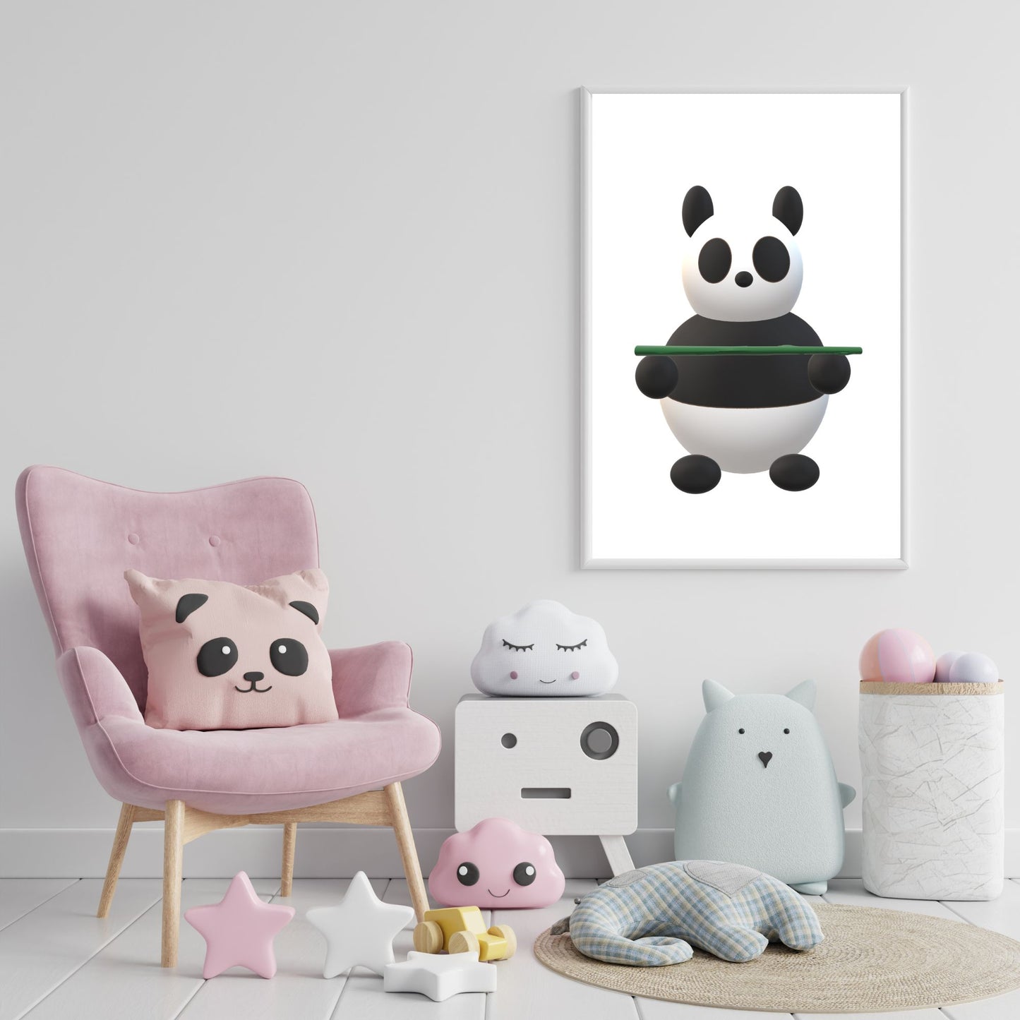 Panda 3D Plakat