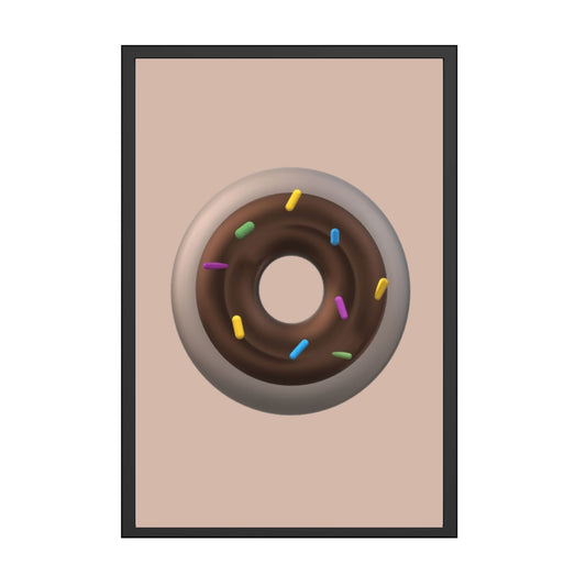 Donut 3D Plakat
