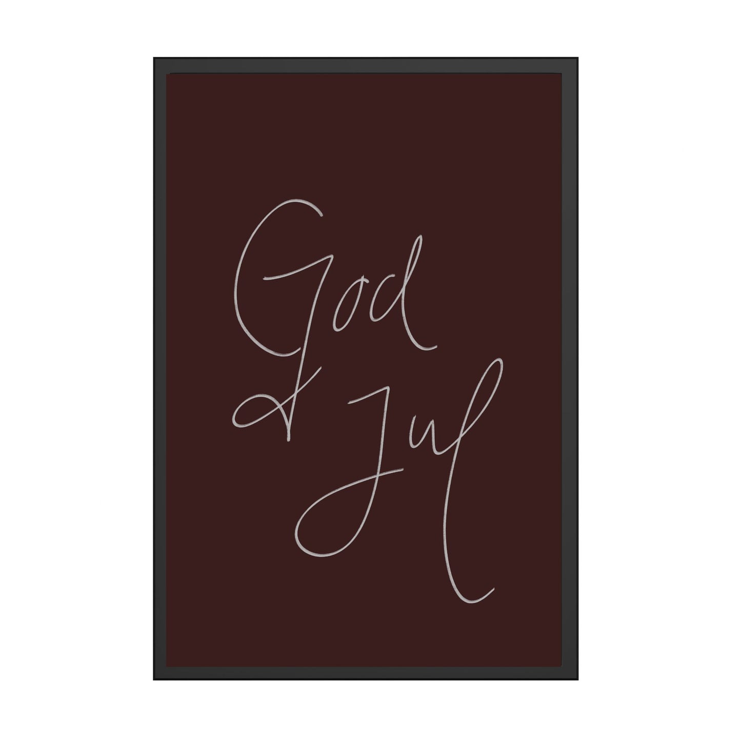 God Jul No.2 Plakat