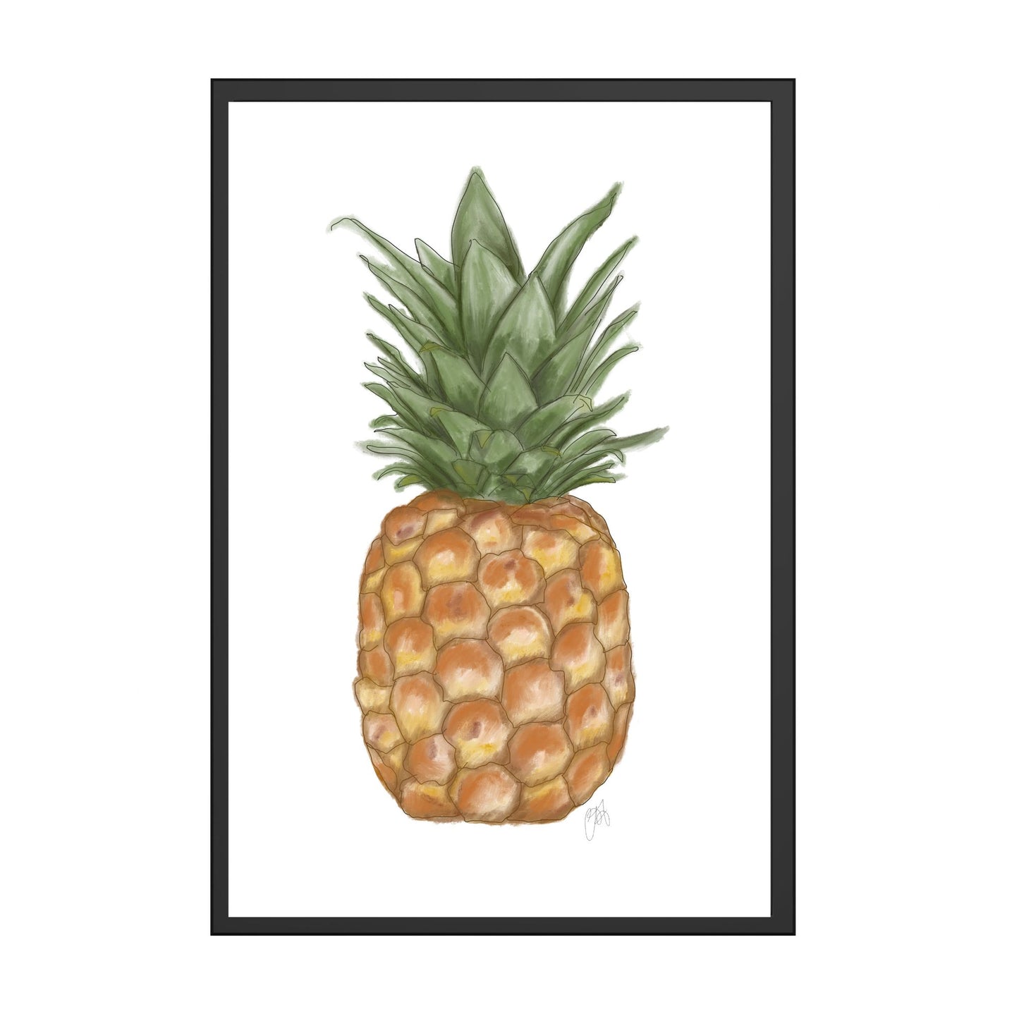 Ananas Plakat