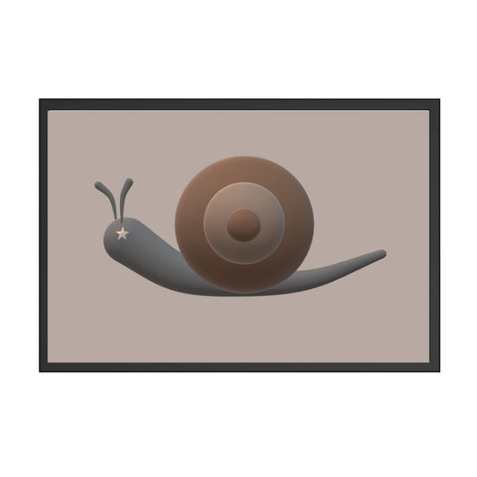 Snegl 3D Plakat
